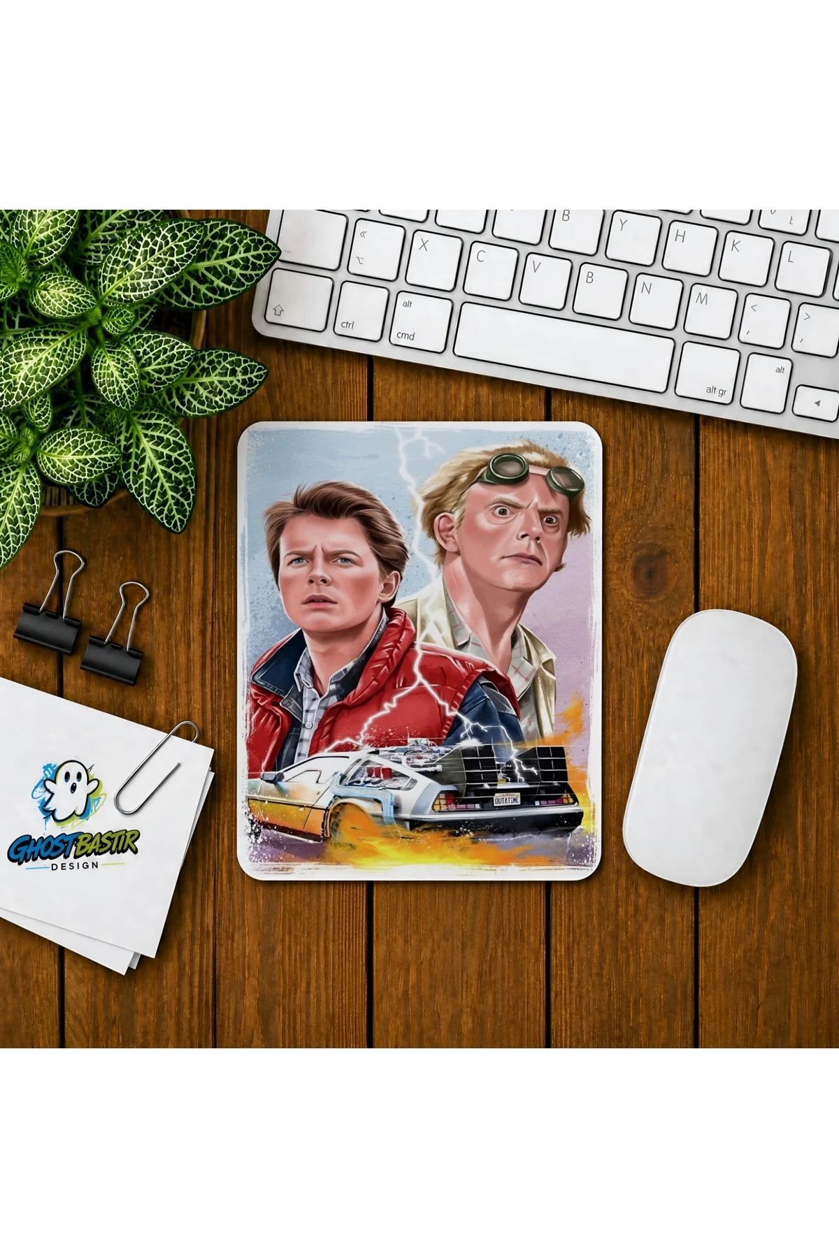 Geleceğe Dönüş Baskılı Oyuncu Mousepad 083