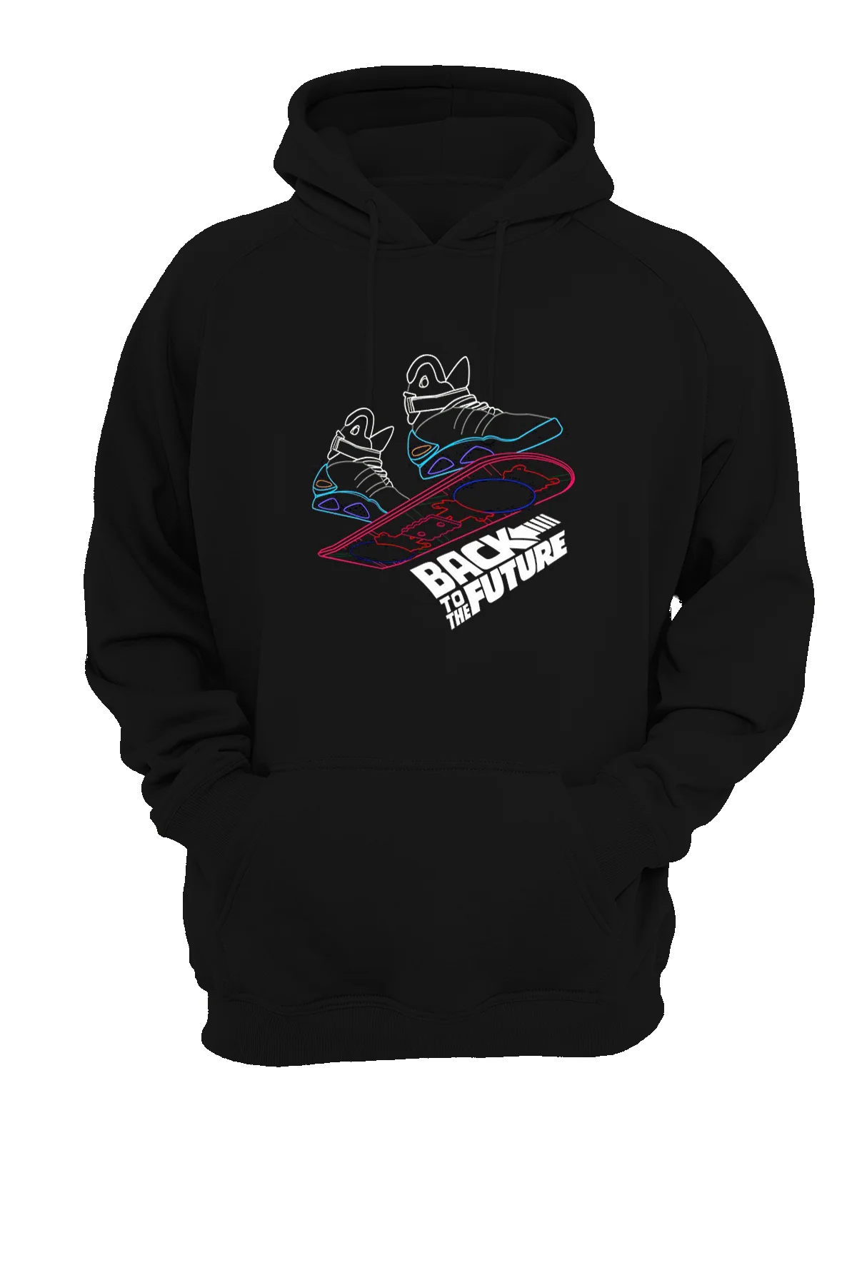 Geleceğe Dönüş Baskılı, 3 iplik. Şardonlu, İçi Polar, Kalın, (600 gr.) Sweatshirt