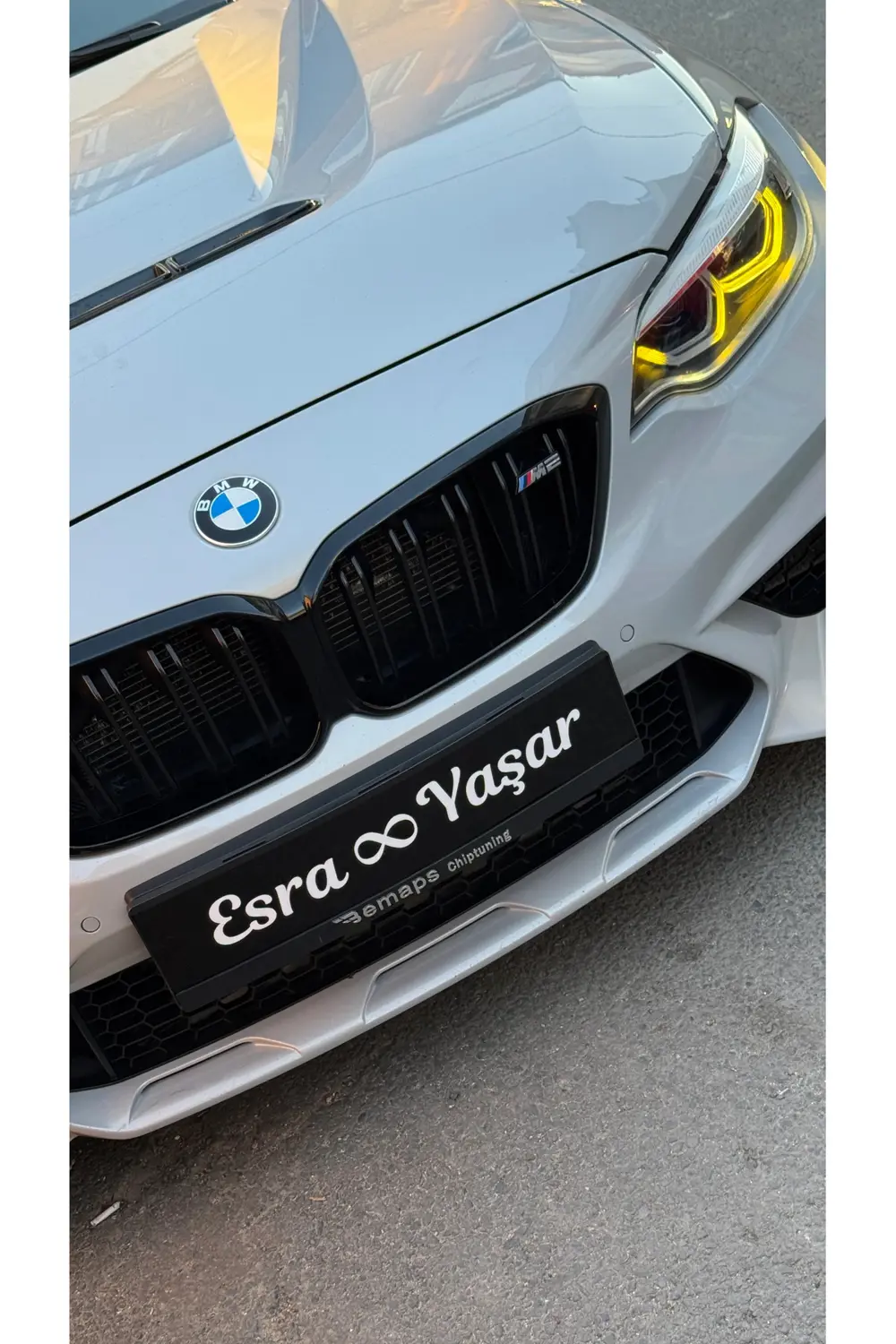 Gelin Arabası Dekor Pleksi Wedding Day 2 ADET