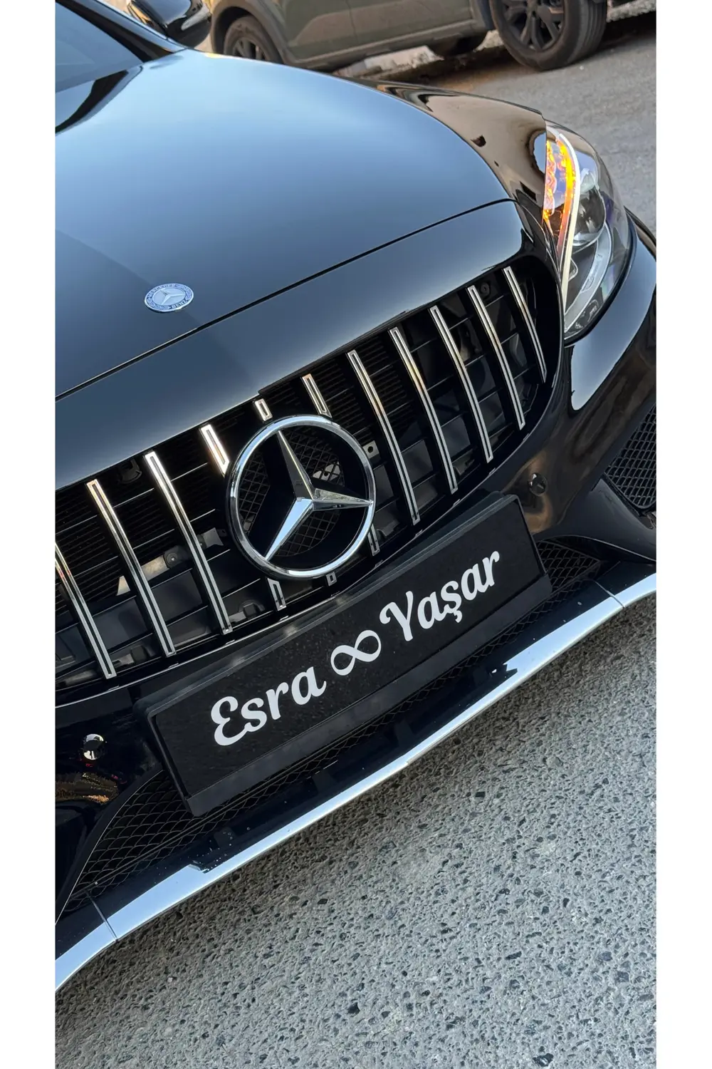 Gelin Arabası Dekor Pleksi Wedding Day 2 ADET