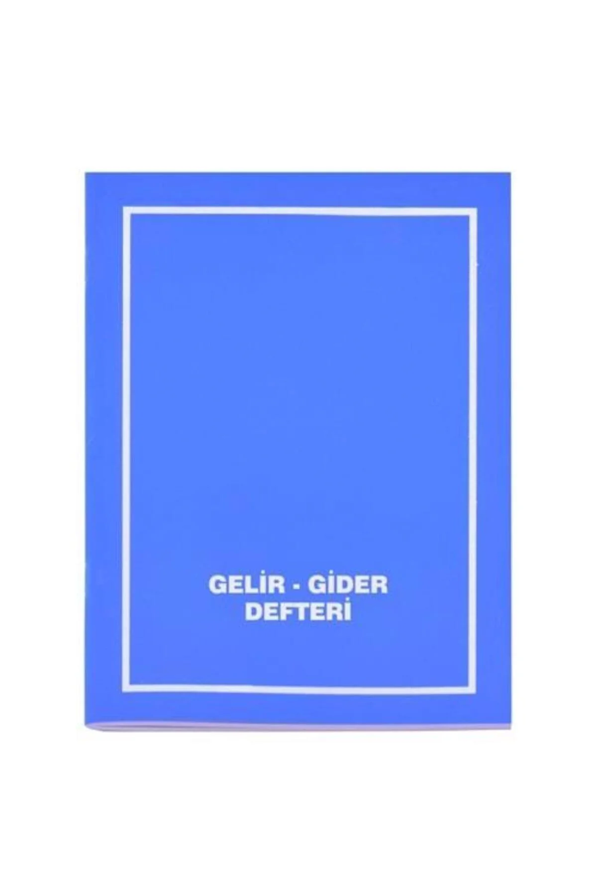 Gelir Gider Defteri Plastik Kapak 40 Yaprak