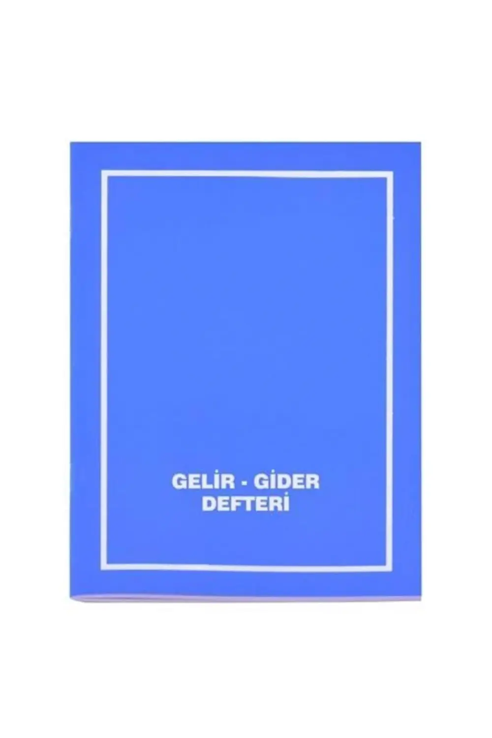 Gelir Gider Defteri Plastik Kapak 40 Yaprak