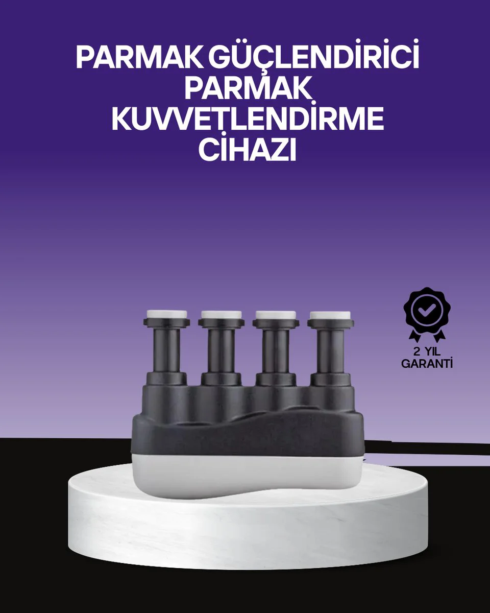 Gelişmiş Parmak Kontrolü ve El Egzersiz Aleti - Piyano ve Gitar İçin