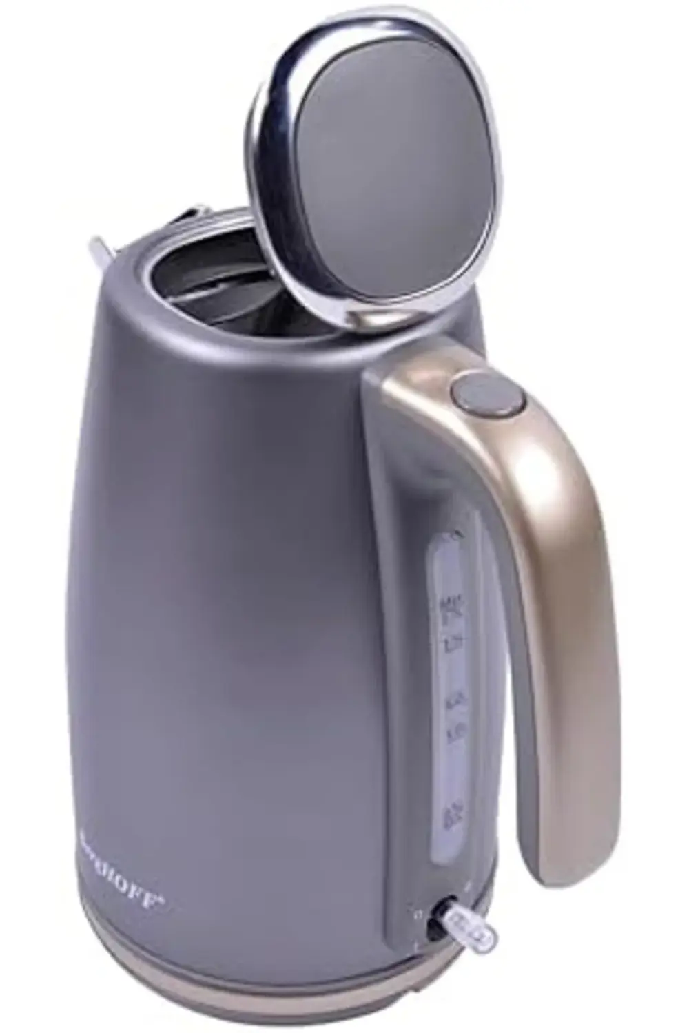 Gem Pearl 1,7 L Su Isıtıcı – 2200 W Paslanmaz Çelik Gövde | Gri 1