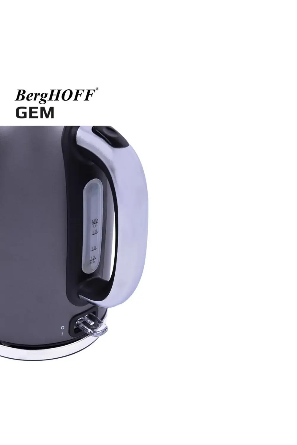 Gem Tıtan 1.7 Litre Parlak Füme Su Isıtıcısı