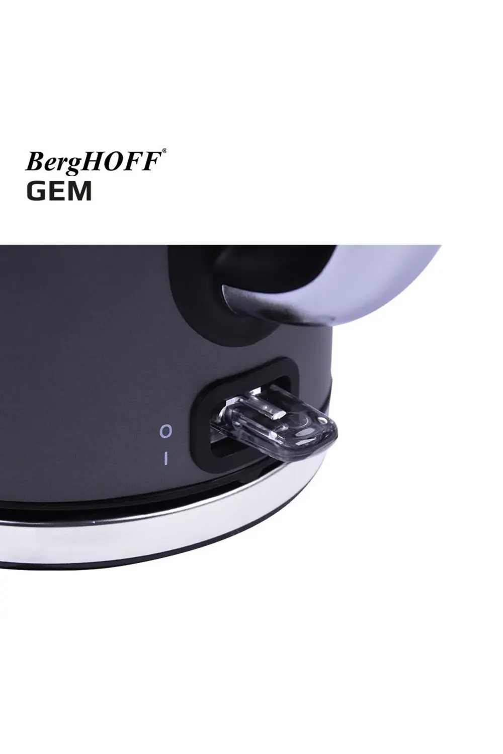 Gem Tıtan 1.7 Litre Parlak Füme Su Isıtıcısı