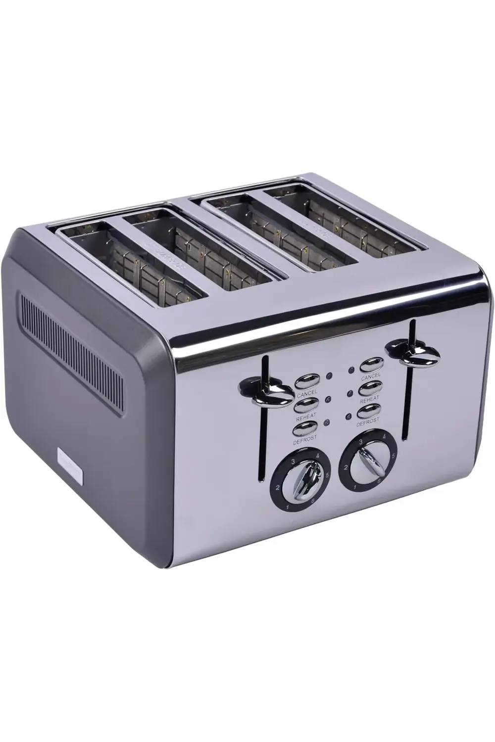 Gem Titan 4 Dilim Ekmek Kızartma Makinesi – 1960 W, Paslanmaz Çel