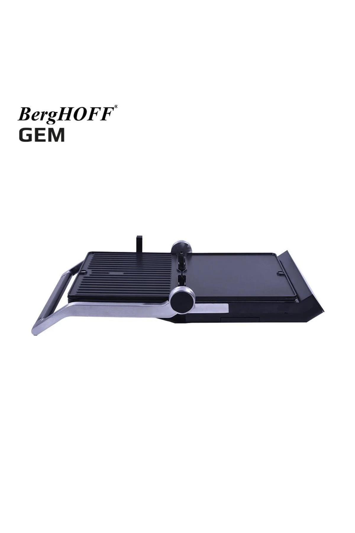 GEM TITAN Gümüş Gri Çelik Izgara ve Tost Makinesi - 7950600