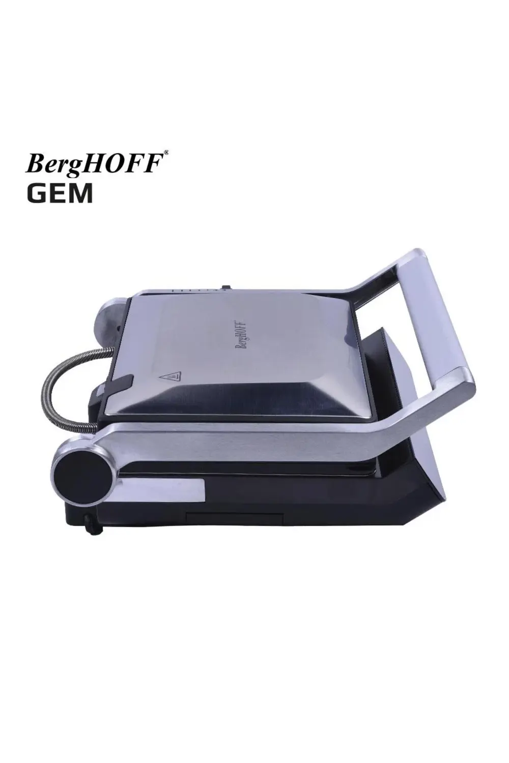 GEM TITAN Gümüş Gri Çelik Izgara ve Tost Makinesi - 7950600