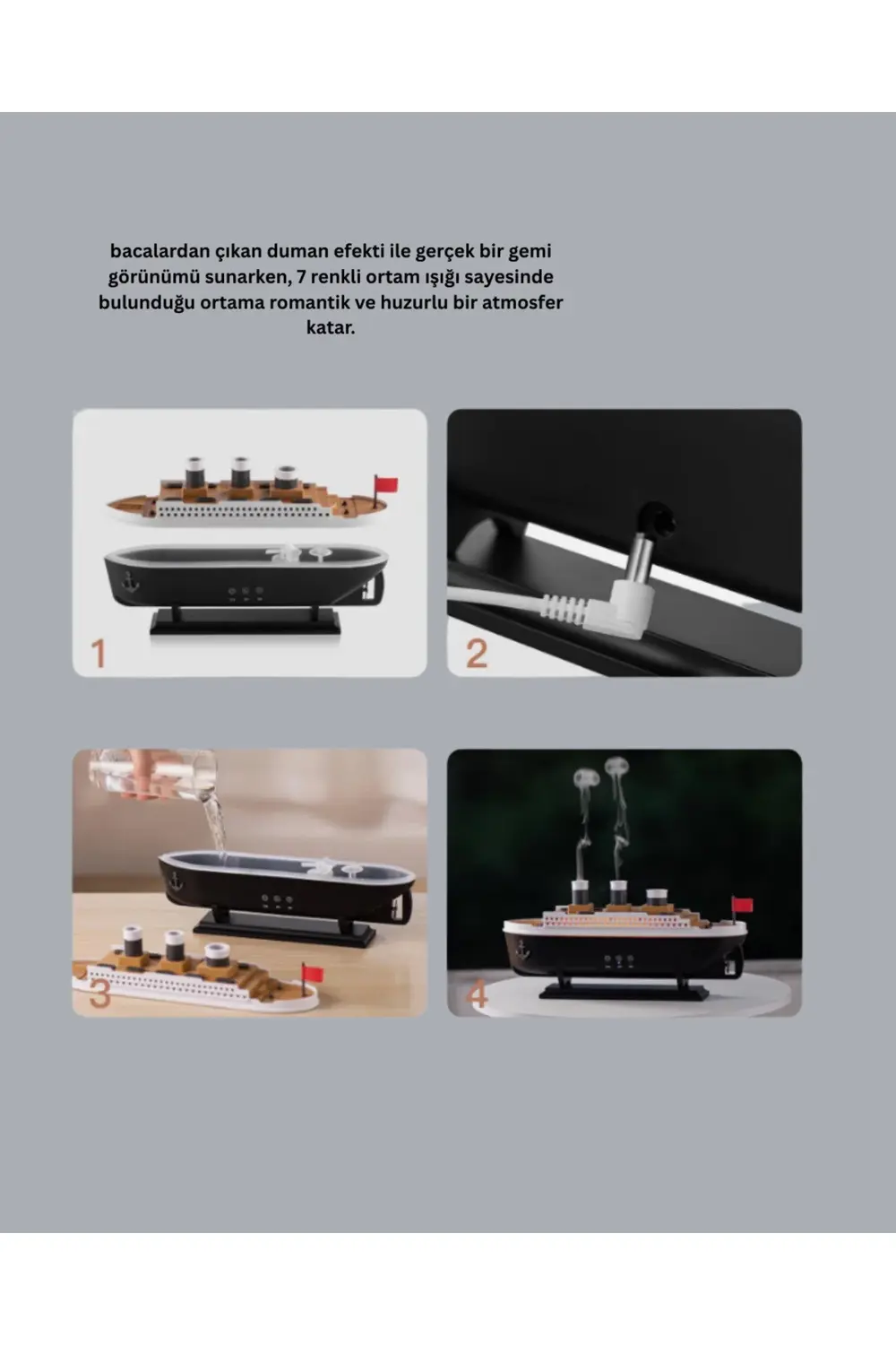 GEMİ TASARIM ODA NEMLENDİRİCİ