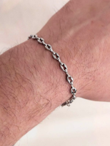 GEMİCİ MODEL 316L CERRAHİ ÇELİK ZİNCİR ÇELİK BİLEKLİK-ÇEBİL41