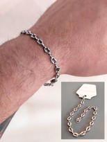 GEMİCİ MODEL 316L CERRAHİ ÇELİK ZİNCİR ÇELİK BİLEKLİK-ÇEBİL41