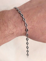 GEMİCİ MODEL 316L CERRAHİ ÇELİK ZİNCİR ÇELİK BİLEKLİK-ÇEBİL41