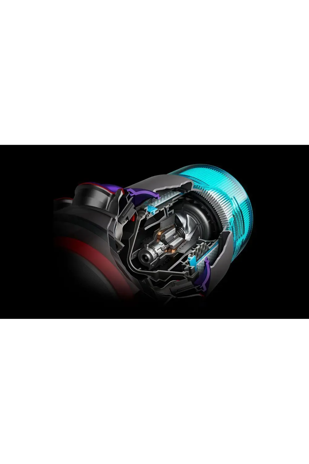 Gen5detect™ Absolute (MOR/GRİ) Kablosuz Süpürge