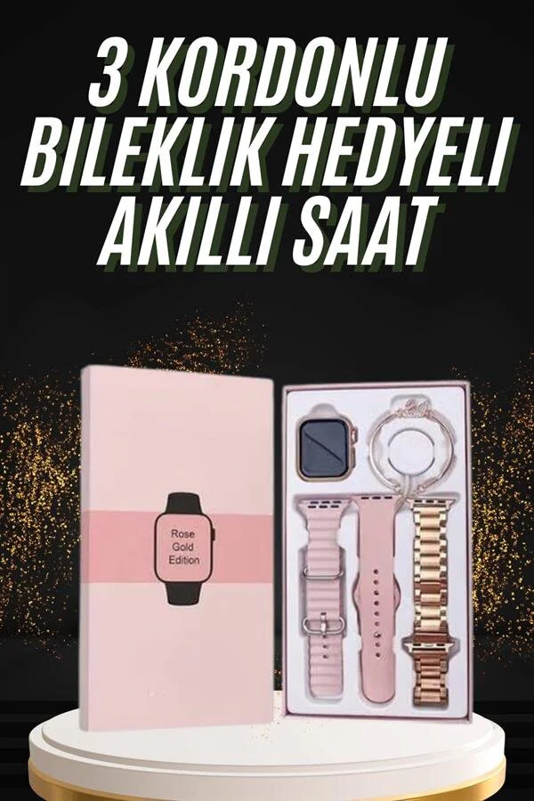Genç Kızlara Özel Akıllı Saat 41mm Çağrı Cevaplayıcı NFC ve GPS Uyumlu