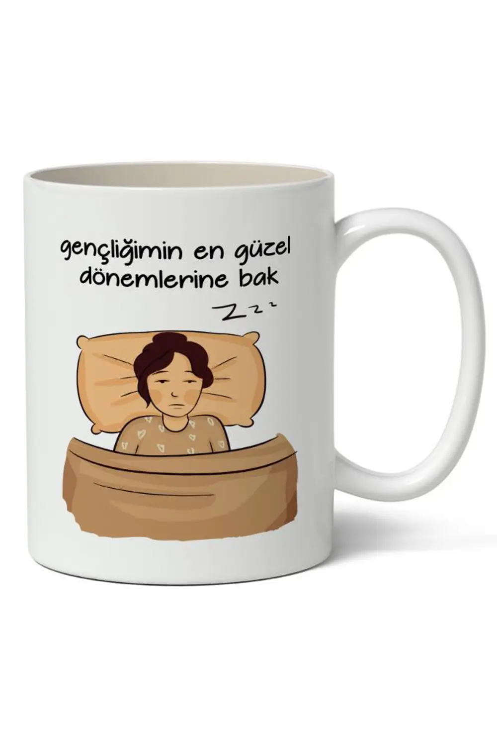 Gençliğimin En Güzel Dönemlerine Bak Baskılı Kupa Bardak Baskılı 