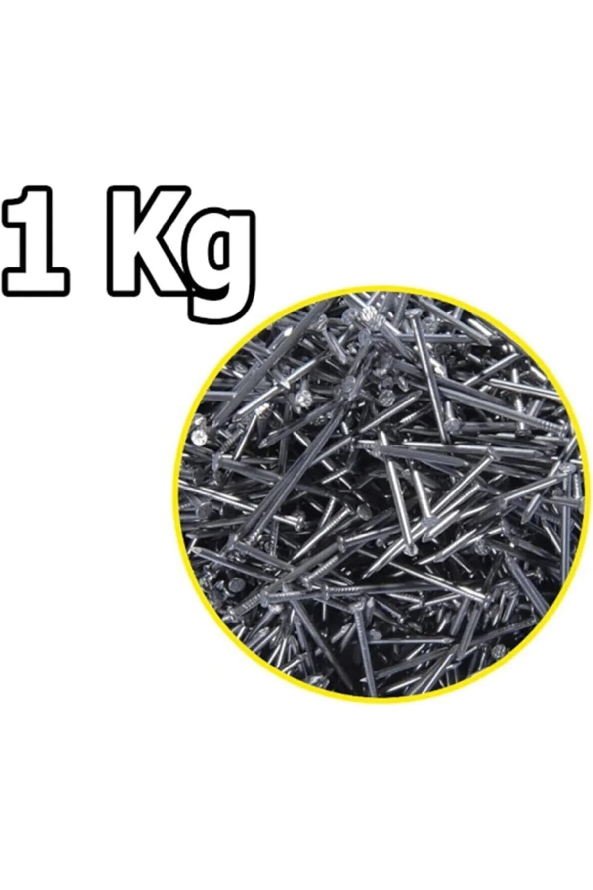 Genel Amaçlı Başlı İnşaat Ahşap Çivisi 6'lık (1 Kg)