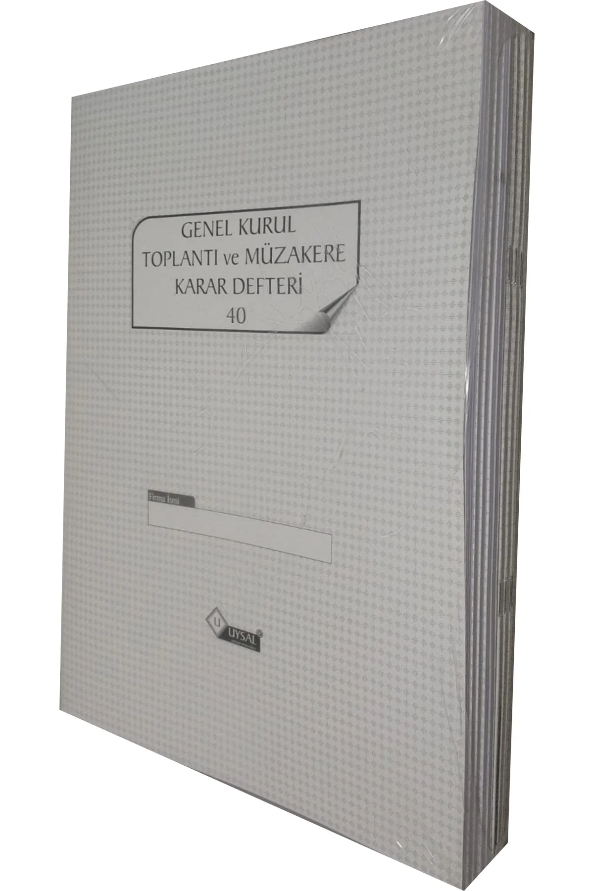 Genel Kurul Toplantı Ve Müzakere Karar Defteri 40 Yaprak(80SYF) N