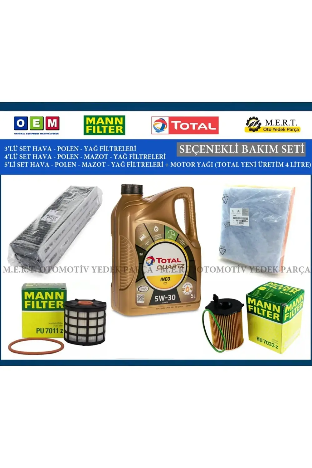 Genel Markalar Peugeot Expert 1.6 Blue Hdi Euro 6 Filtre Bakım Se