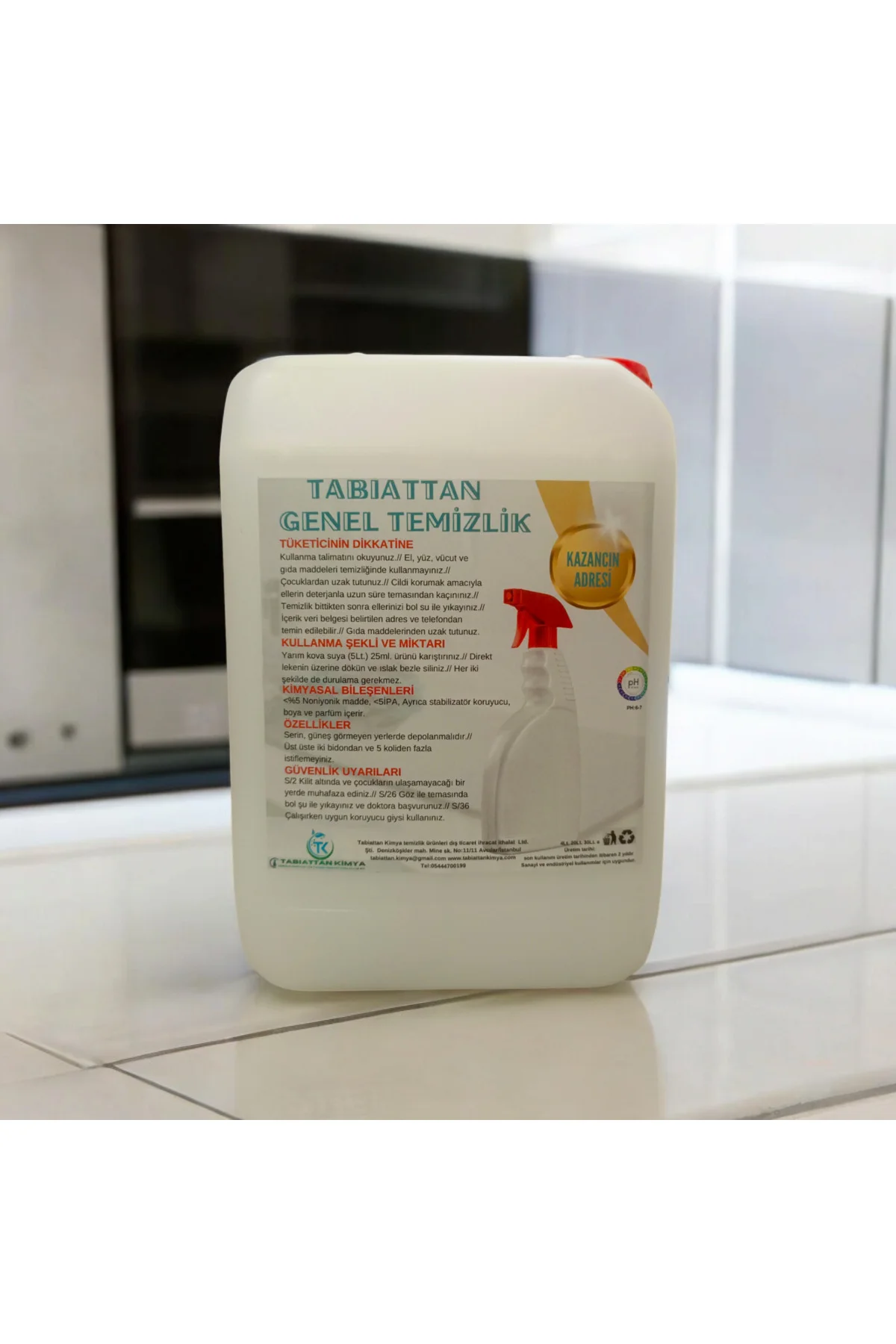 Genel Temizlik Beyaz Sabun Kokulu 4KG