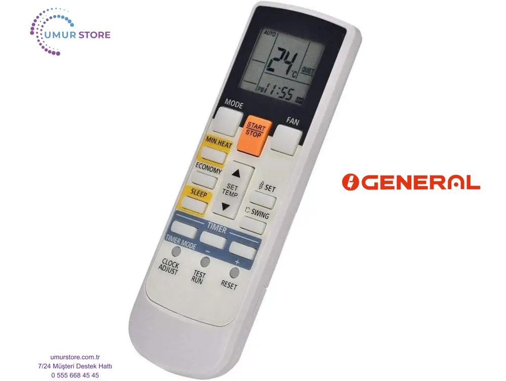 General AR-JW36 Klima Kumandası