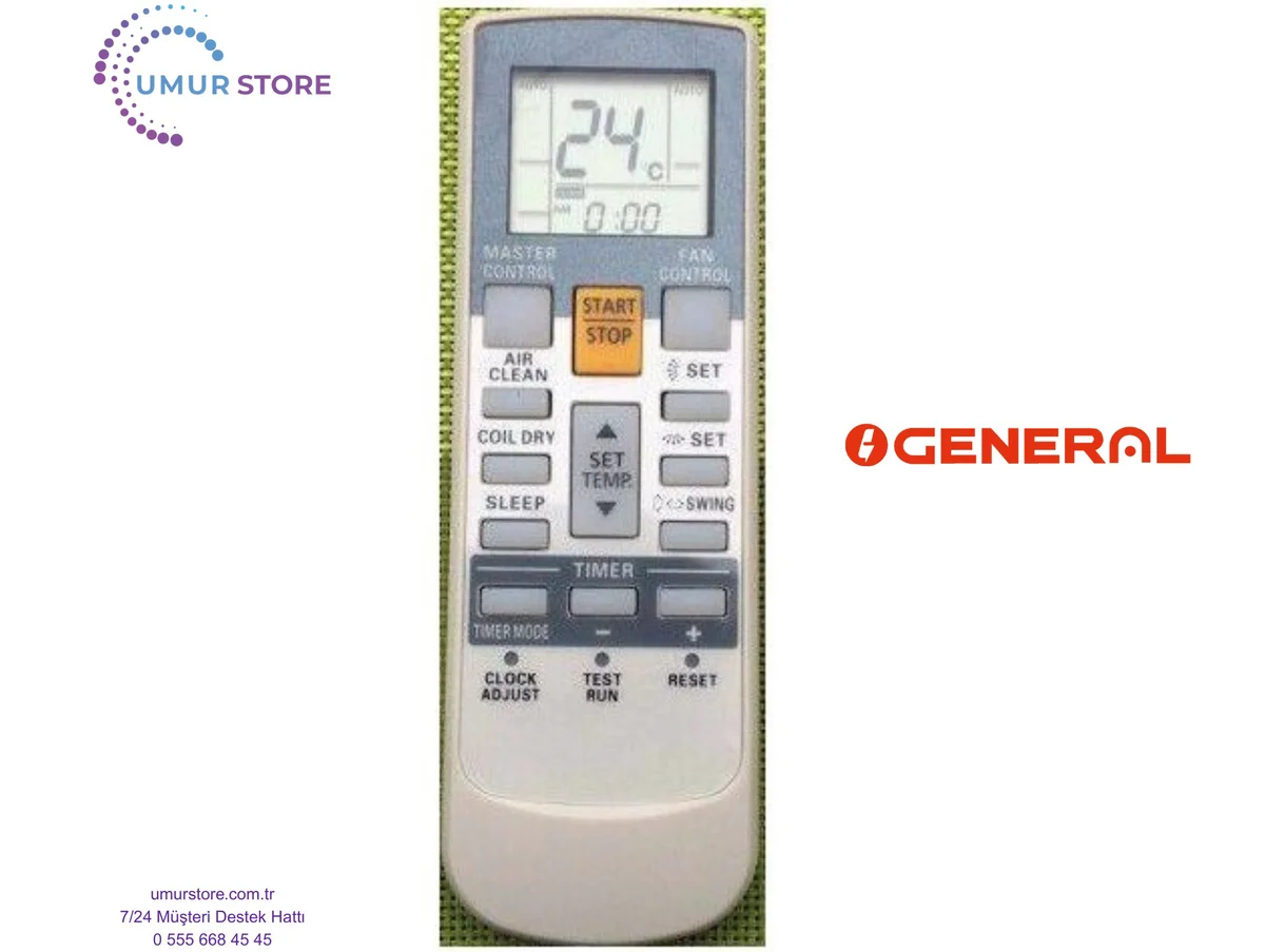 General AR-RY12 Klima Kumandası
