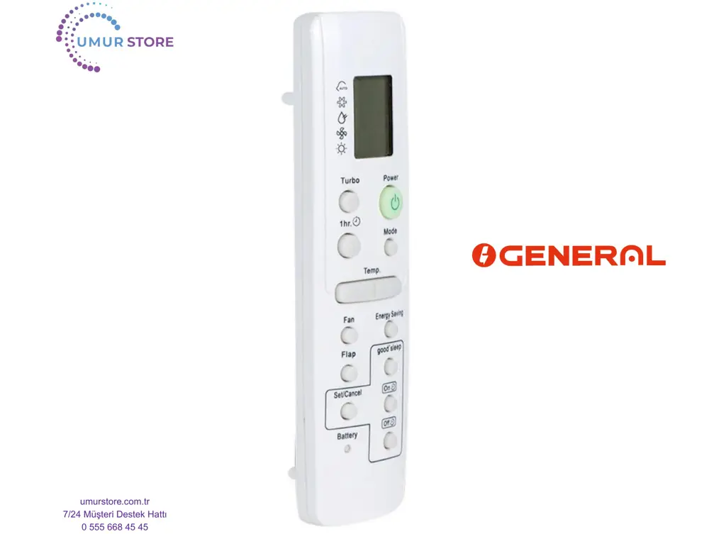 General ARH-111 (DB93-00087B) Uyumlu Klima Kumandası General ARH-111 (DB93-00087B) Uyumlu Klima Kumandası