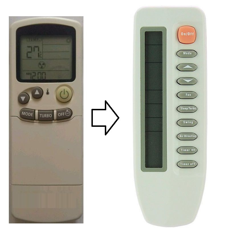 General Electric ARH-111 Eşdeğer Klima Kumandası General Electric ARH-111 Eşdeğer Klima Kumandası