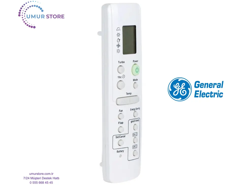 General Electric ARH-111 DB93-00087B Uyumlu Klima Kumandası General Electric ARH-111 DB93-00087B Uyumlu Klima Kumandası