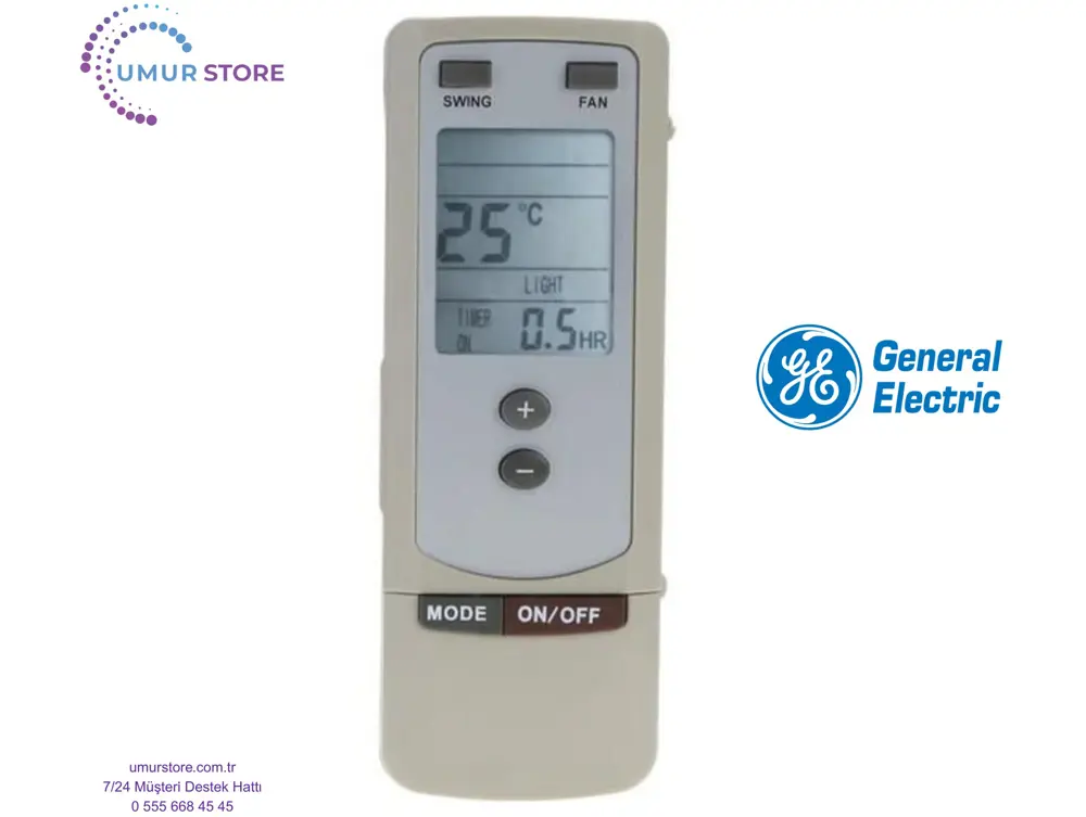 General Electric GE AIR 107 Uyumlu Klima Kumandası General Electric GE AIR 107 Uyumlu Klima Kumandası