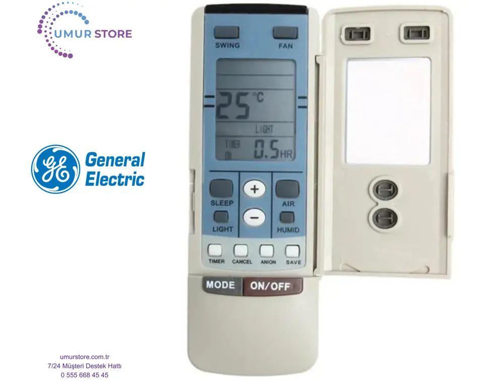 General Electric GE AIR 224 Uyumlu Klima Kumandası