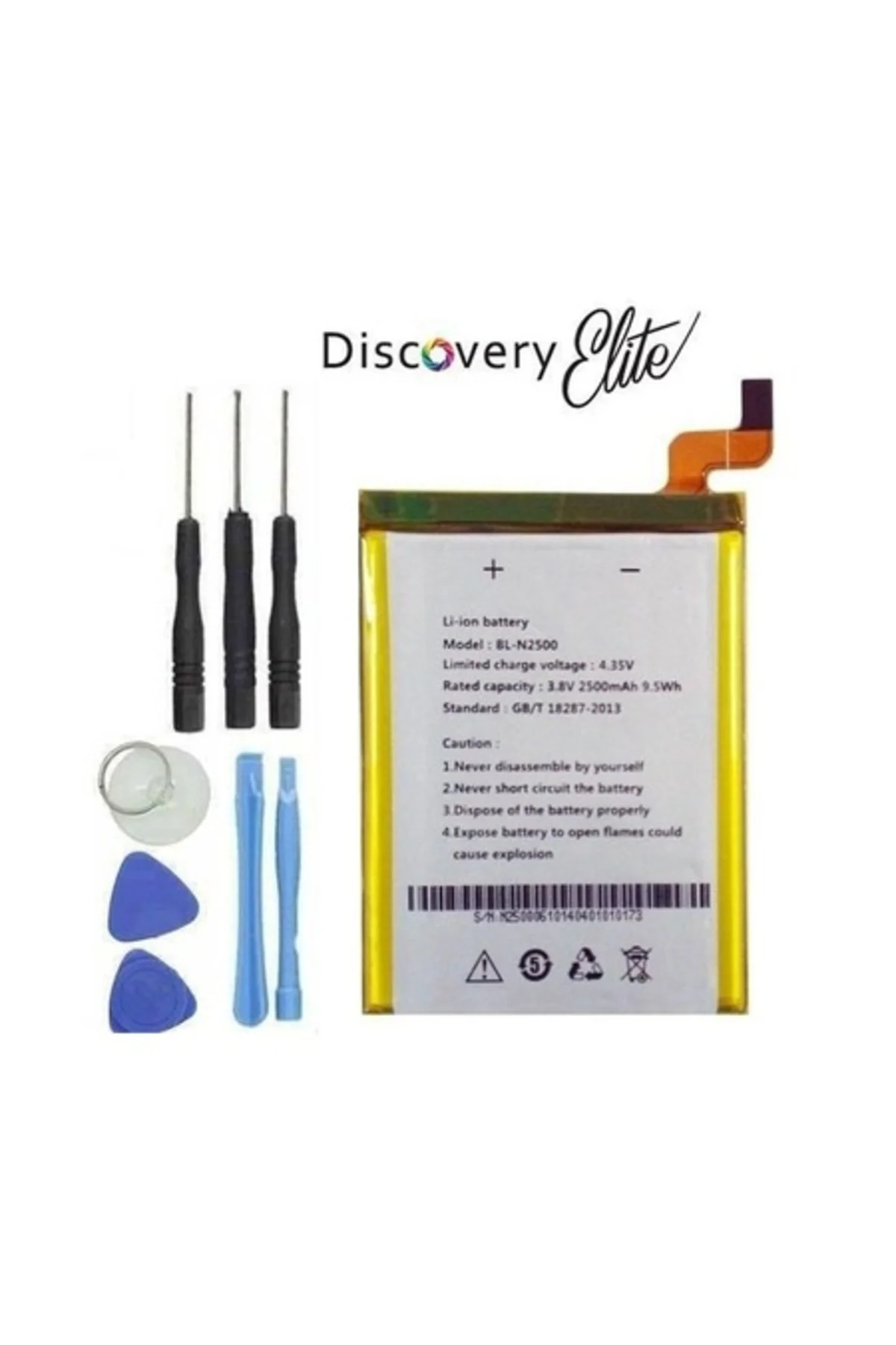 GENERAL MOBİLE DİSCOVERY E7 ELİTE PİL BATARYA BL-N2500 ve TAMİR SETİ