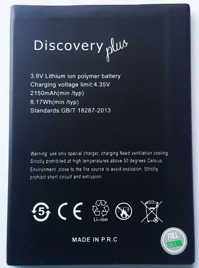 GENERAL MOBİLE DİSCOVERY PLUS PİL BATARYA GENERAL MOBİLE DİSCOVERY PLUS PİL BATARYA