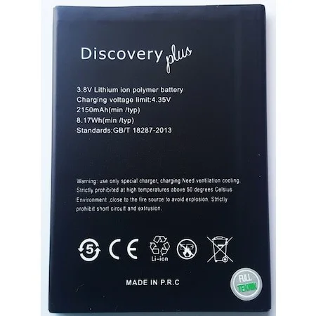GENERAL MOBİLE DİSCOVERY PLUS PİL BATARYA GENERAL MOBİLE DİSCOVERY PLUS PİL BATARYA