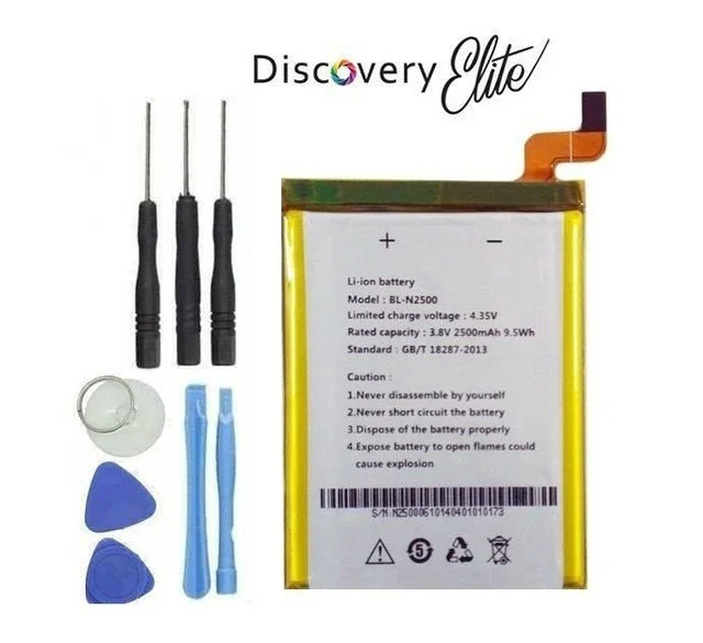 GENERAL MOBİLE DİSCOVERY E7 ELİTE PİL BATARYA  BL-N2500 ve TAMİR SETİ