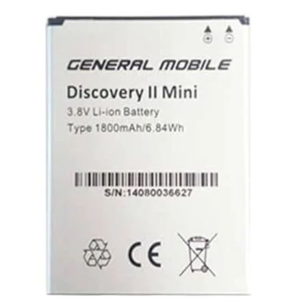 General Mobile Discovery 2 Mini Pil Batarya