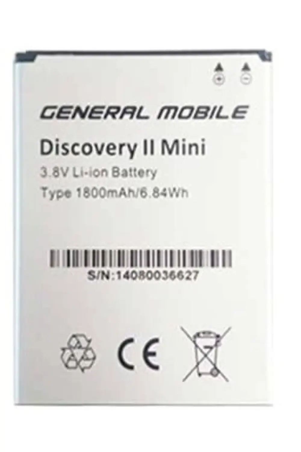 General Mobile Discovery 2 Mini Pil Batarya