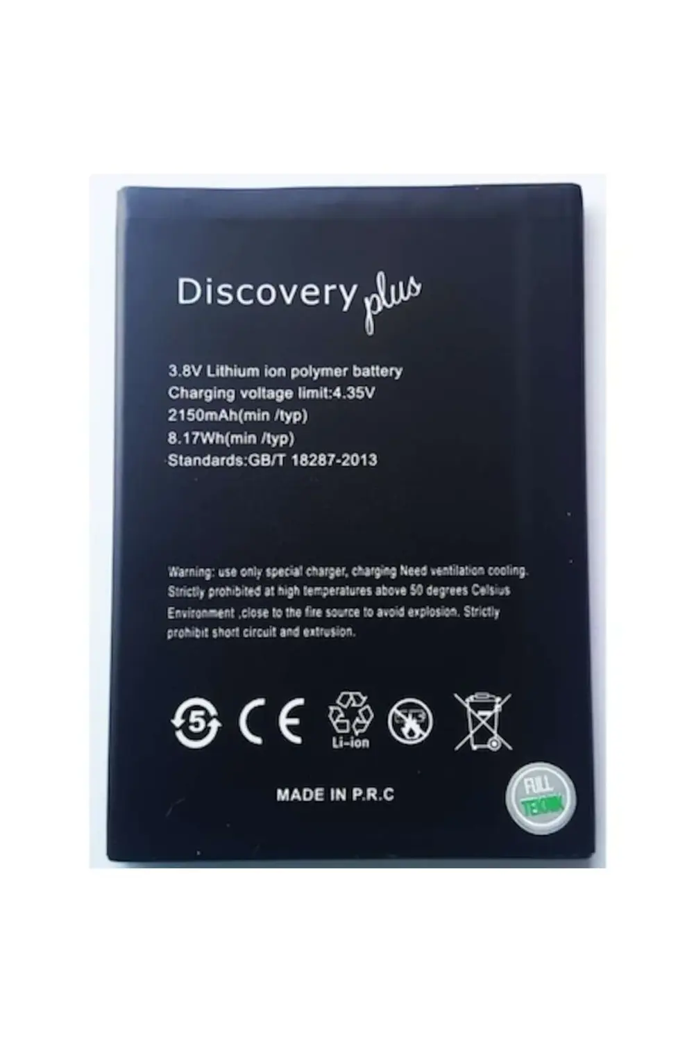 General Mobile Discovery Plus Pil Batarya