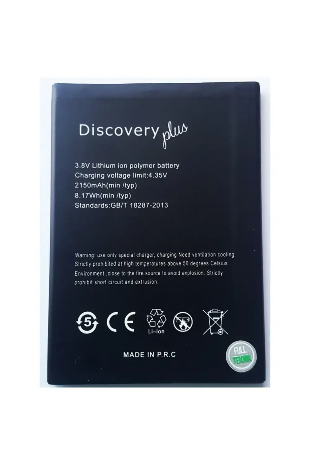 General Mobile Discovery Plus Pil Batarya