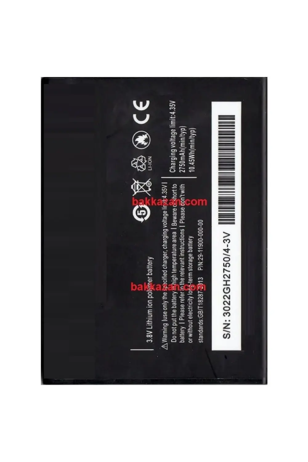 General Mobile Discovery S Plus Batarya Pil