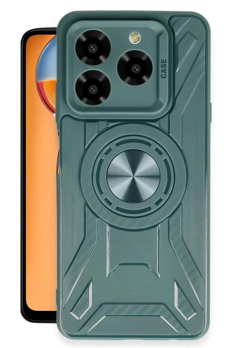 General Mobile Era 30 Kılıf Lincoln Silikon - Koyu Yeşil General Mobile Era 30 Kılıf Lincoln Silikon - Koyu Yeşil