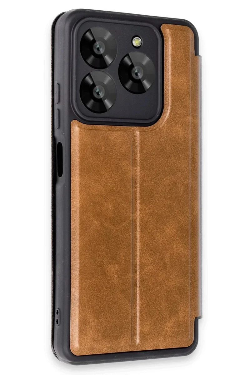General Mobile Era 30 Kılıf Flip Cover - Taba General Mobile Era 30 Kılıf Flip Cover - Taba