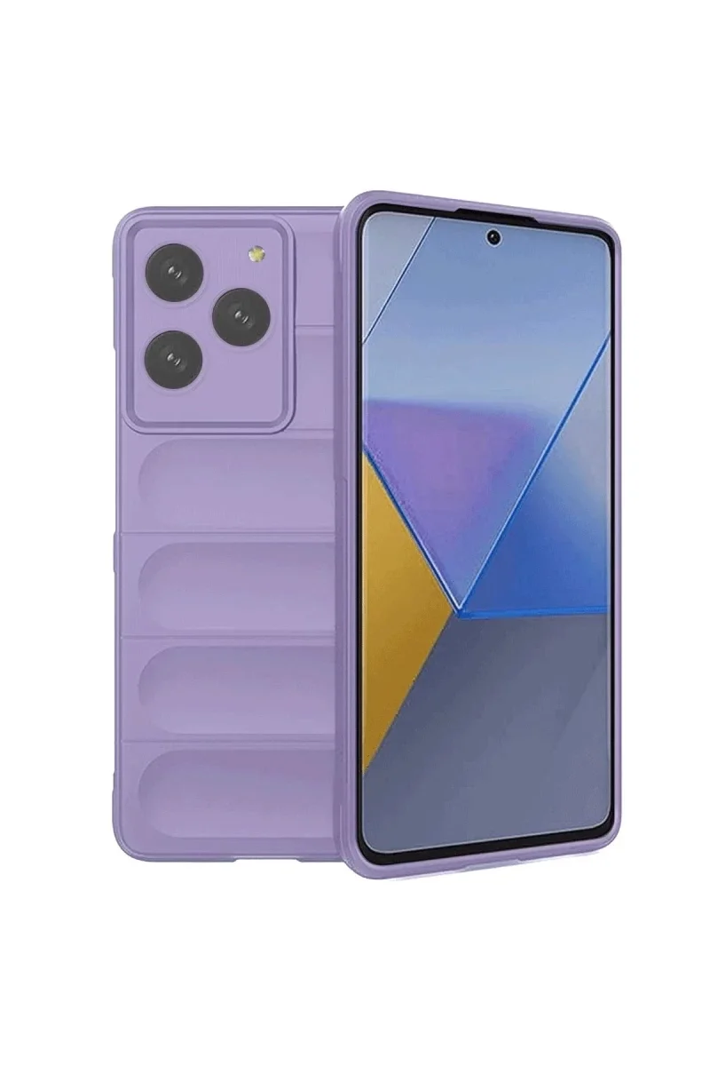 General Mobile Era 50 Kılıf Optimum Silikon - Lila