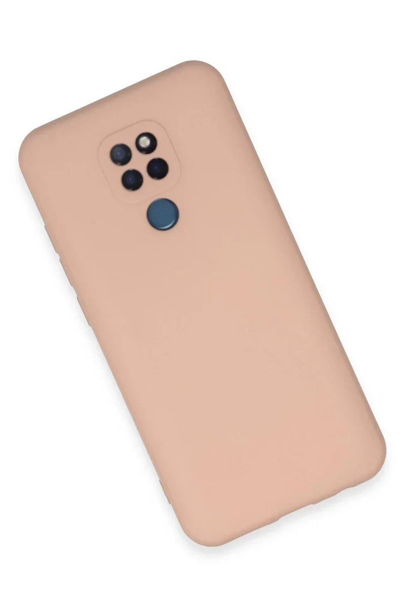 General Mobile GM 20 Kılıf Nano içi Kadife Silikon - Pudra