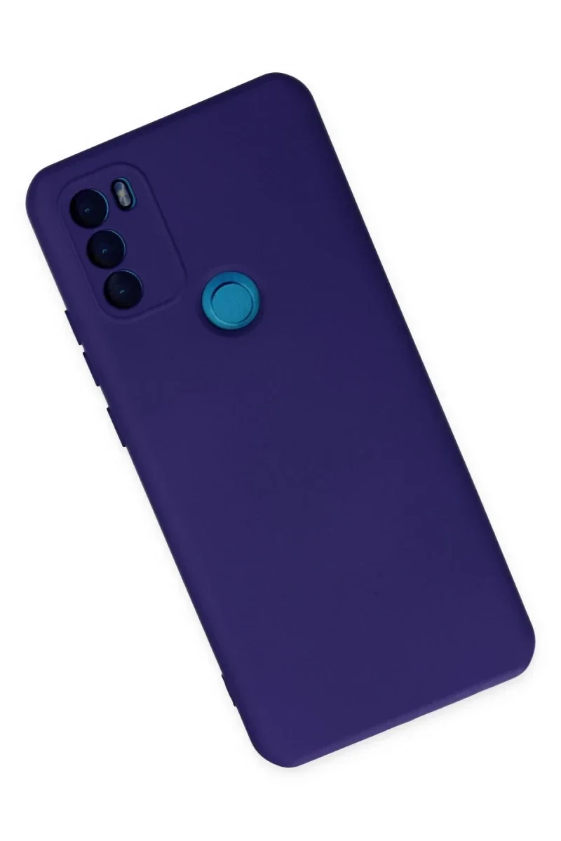 General Mobile GM 21 Plus Kılıf Nano içi Kadife Silikon - Mor