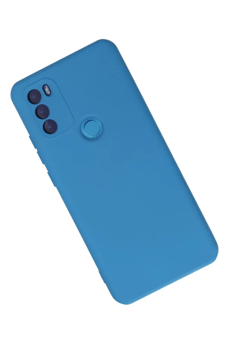 General Mobile GM 21 Plus Kılıf Nano içi Kadife Silikon - Mavi General Mobile GM 21 Plus Kılıf Nano içi Kadife Silikon - Mavi