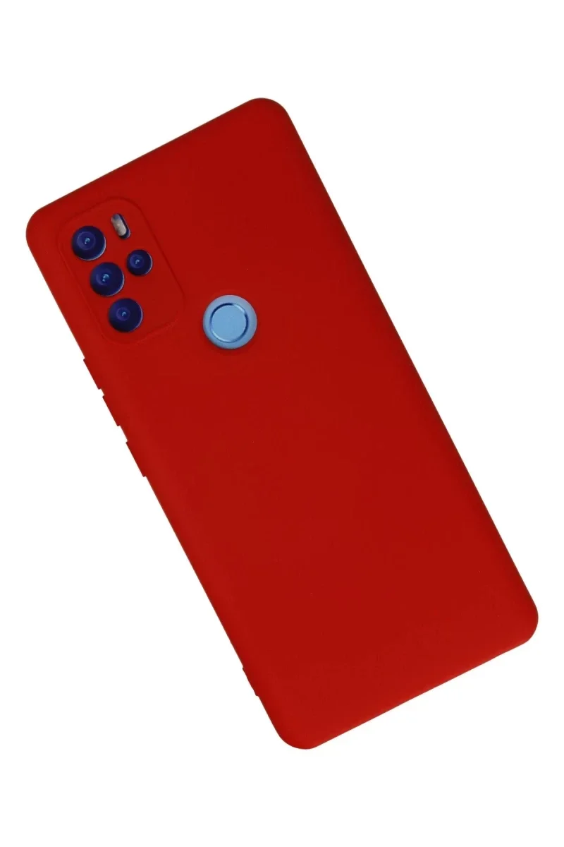 General Mobile GM 21 Pro Kılıf Nano içi Kadife Silikon - Kırmızı