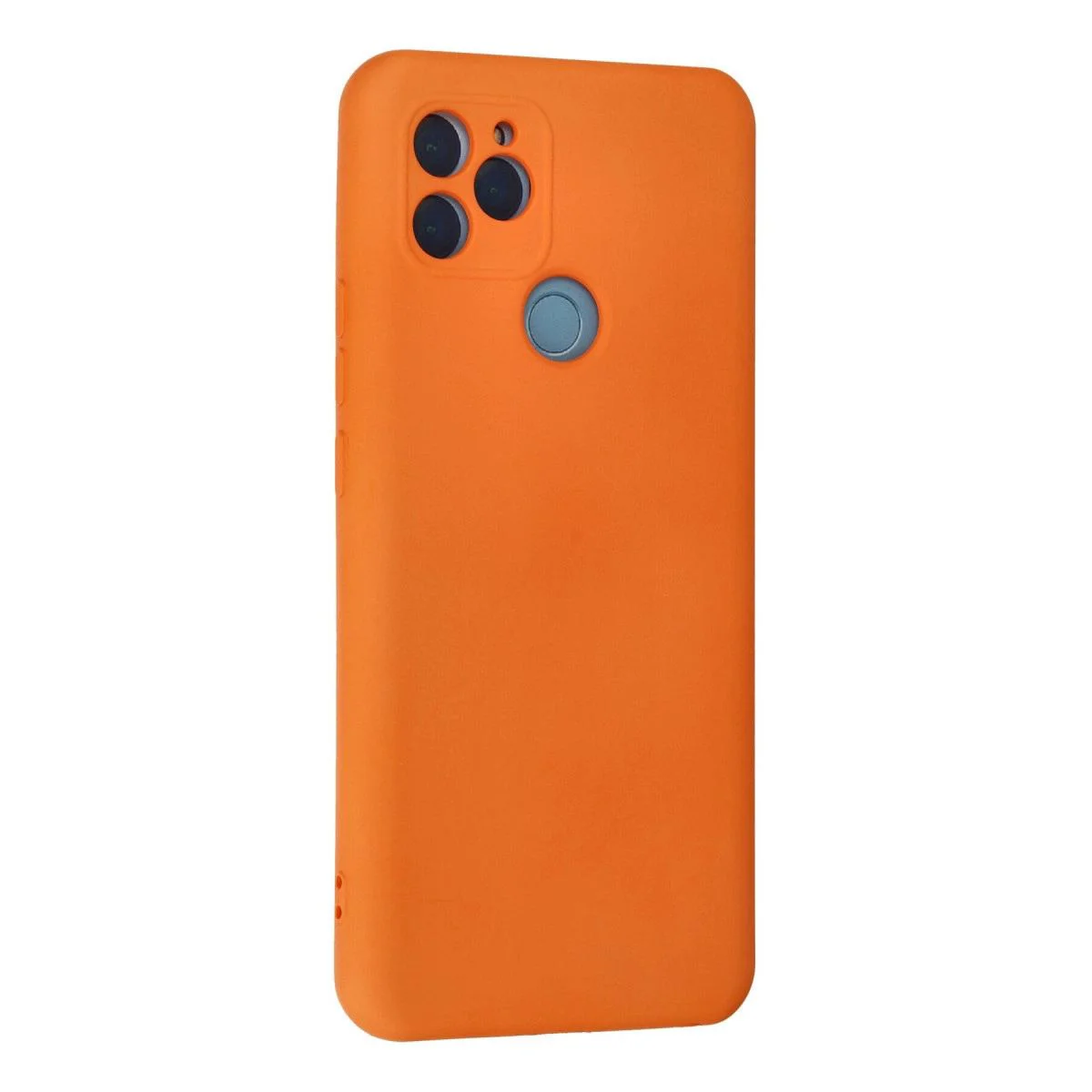 General Mobile GM 21 ile Uyumlu Nano İçi Kadifeli Silikon Kılıf - Turuncu