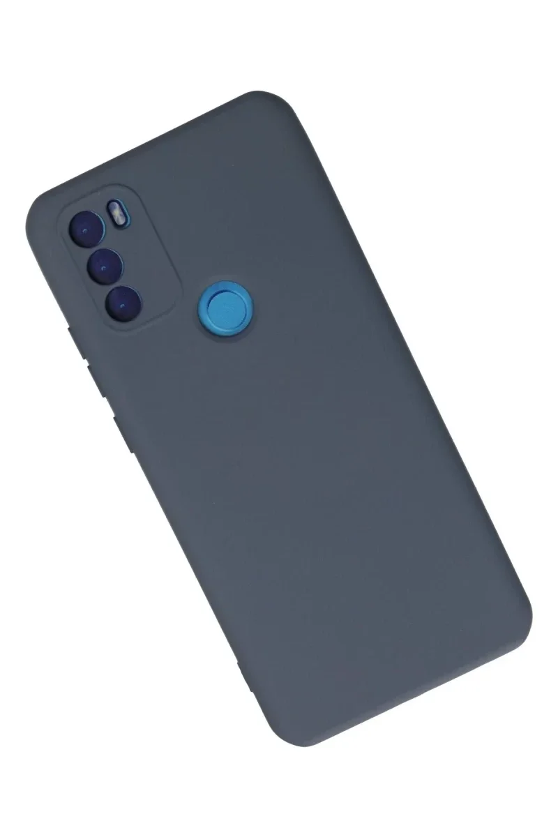 General Mobile GM 21 Plus Kılıf Nano içi Kadife Silikon - Gri