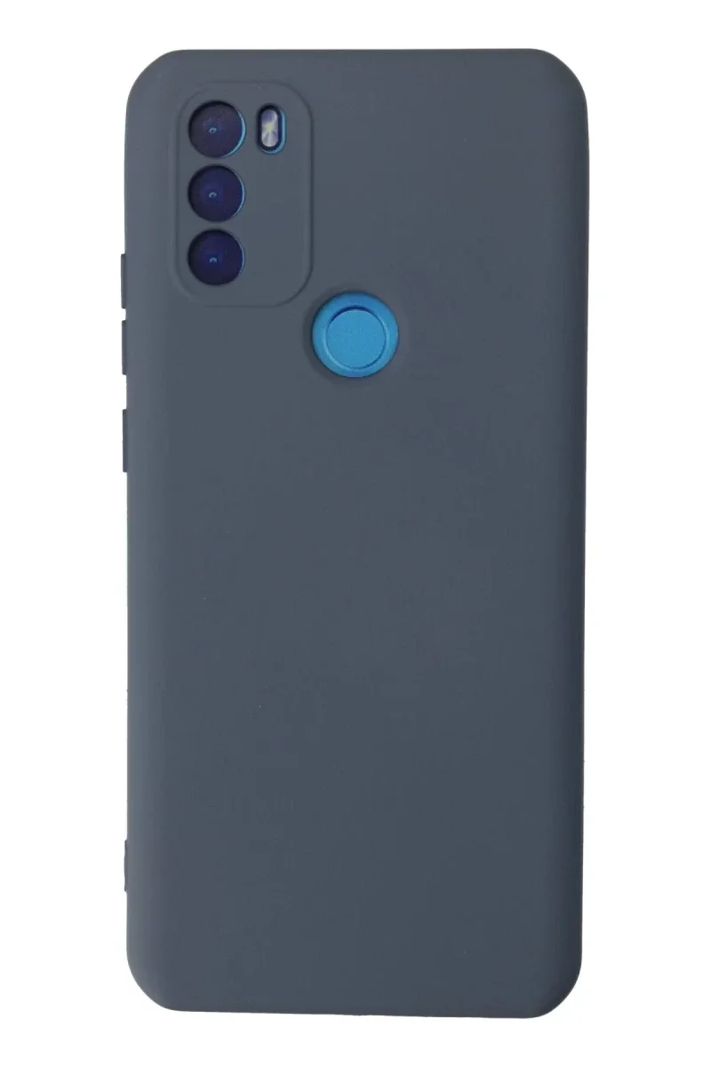 General Mobile GM 21 Plus Kılıf Nano içi Kadife Silikon - Gri